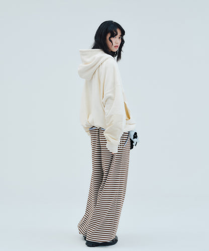 Striped Long Pants (+Scrunchie) | ボーダーロングパンツ (＋シュシュ)