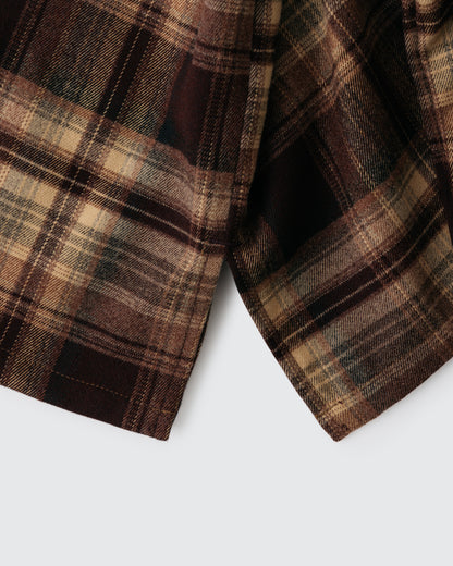 Cropped Check Shirt | クロップドチェックシャツ