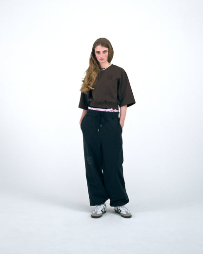Wide Leg Sweatpants Heel Design | ワイドレッグ スウェットパンツ ヒールデザイン