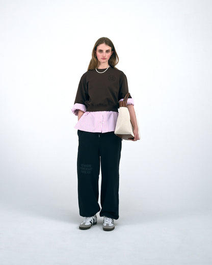 Wide Leg Sweatpants Heel Design | ワイドレッグ スウェットパンツ ヒールデザイン