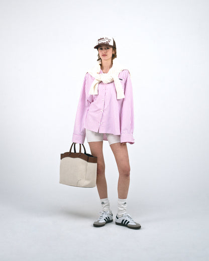 Oversized Stripe Shirt