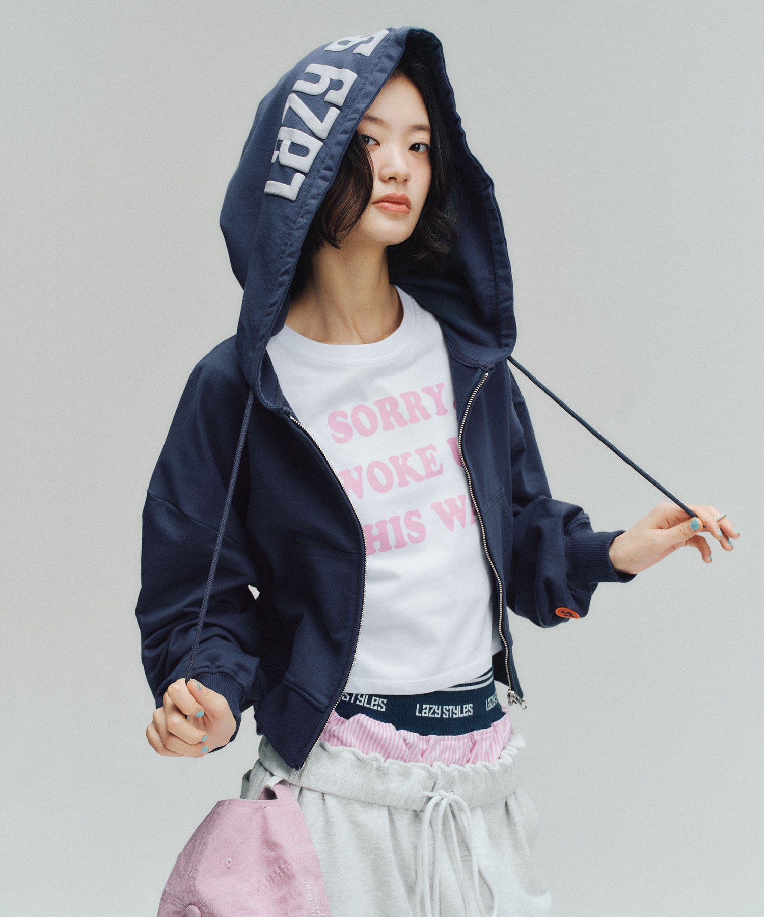Big-Hood Cropped Hoodie | ビッグフード クロップドフーディー