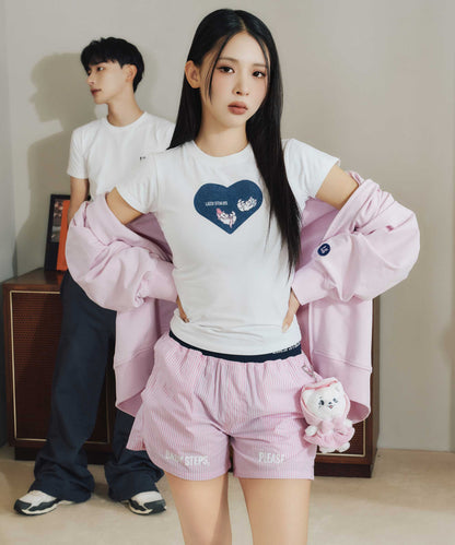 YOCHIXMIMI Tee (Heart) | ヨチミミ Tシャツ（ハート）