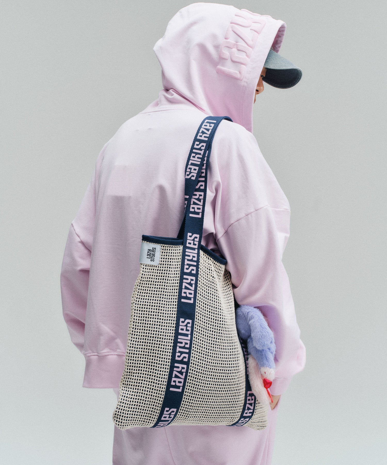 Handle Logo Mesh Tote Bag | ハンドルロゴ メッシュトートバッグ