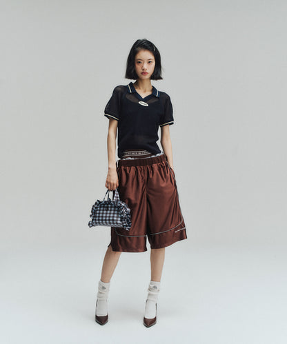 Gingham Mini Shoulder Bag | ギンガムチェック ミニショルダーバッグ