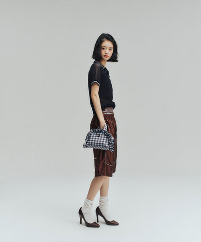 Gingham Mini Shoulder Bag | ギンガムチェック ミニショルダーバッグ