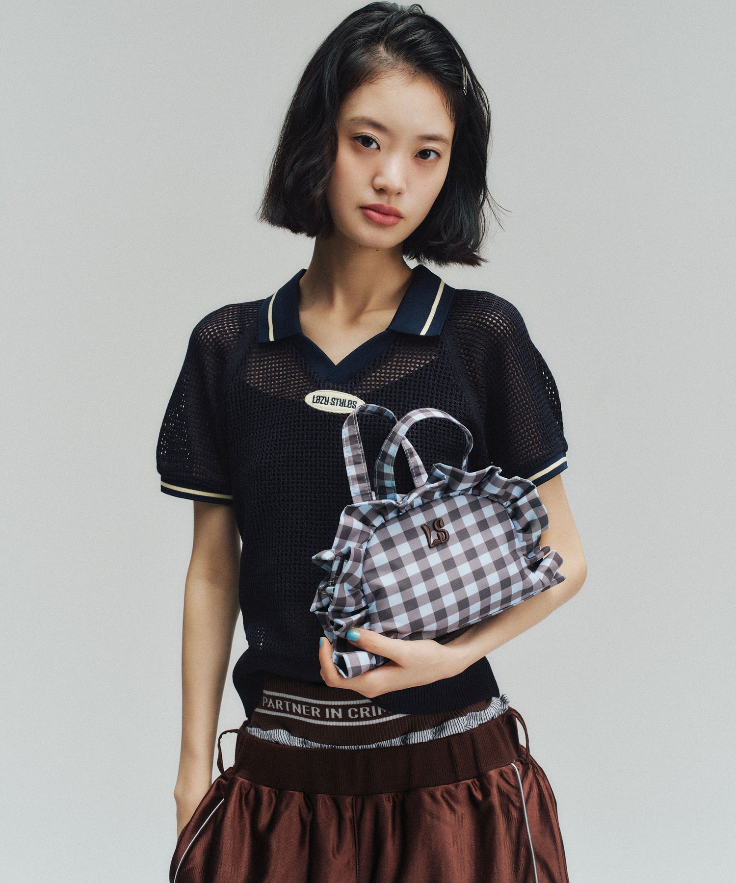 Gingham Mini Shoulder Bag | ギンガムチェック ミニショルダーバッグ