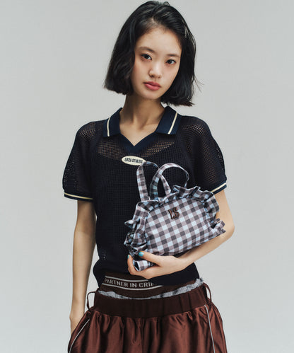Gingham Mini Shoulder Bag | ギンガムチェック ミニショルダーバッグ